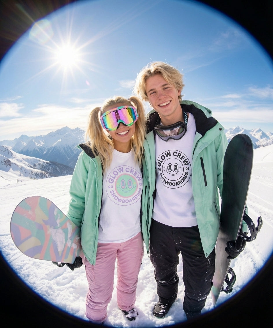 GLOW C. SNOWBOARDING