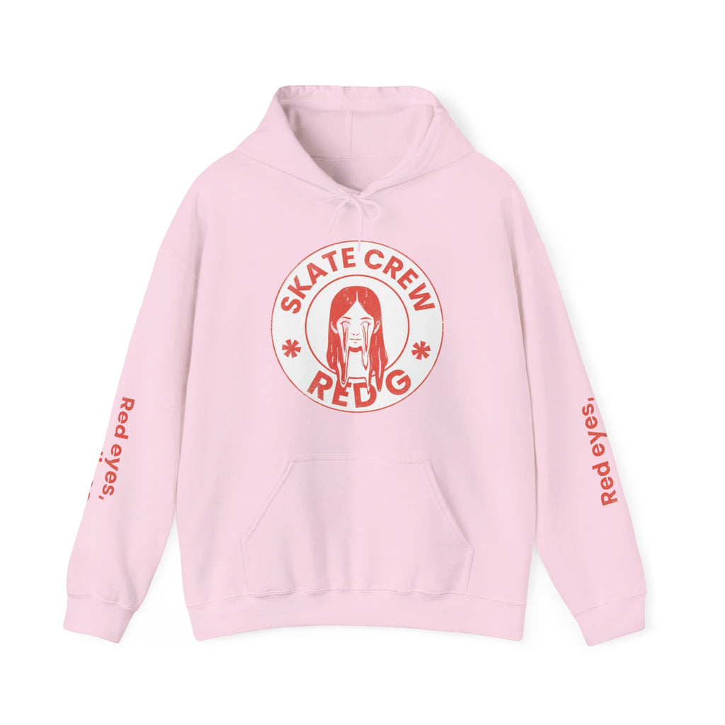 Red G Skate Crew Hoodie — "Red G" Skateboard Graphic Pullover