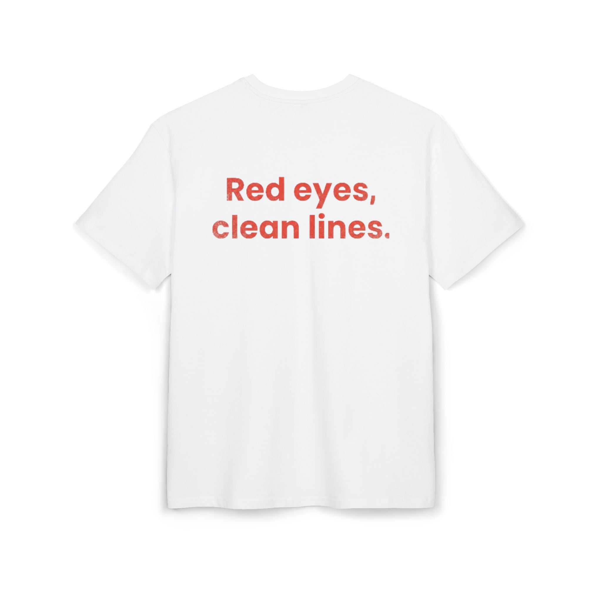 Red G Skate Crew  — "Red Eyes, Clean Lines" Graphic Skate Shirt