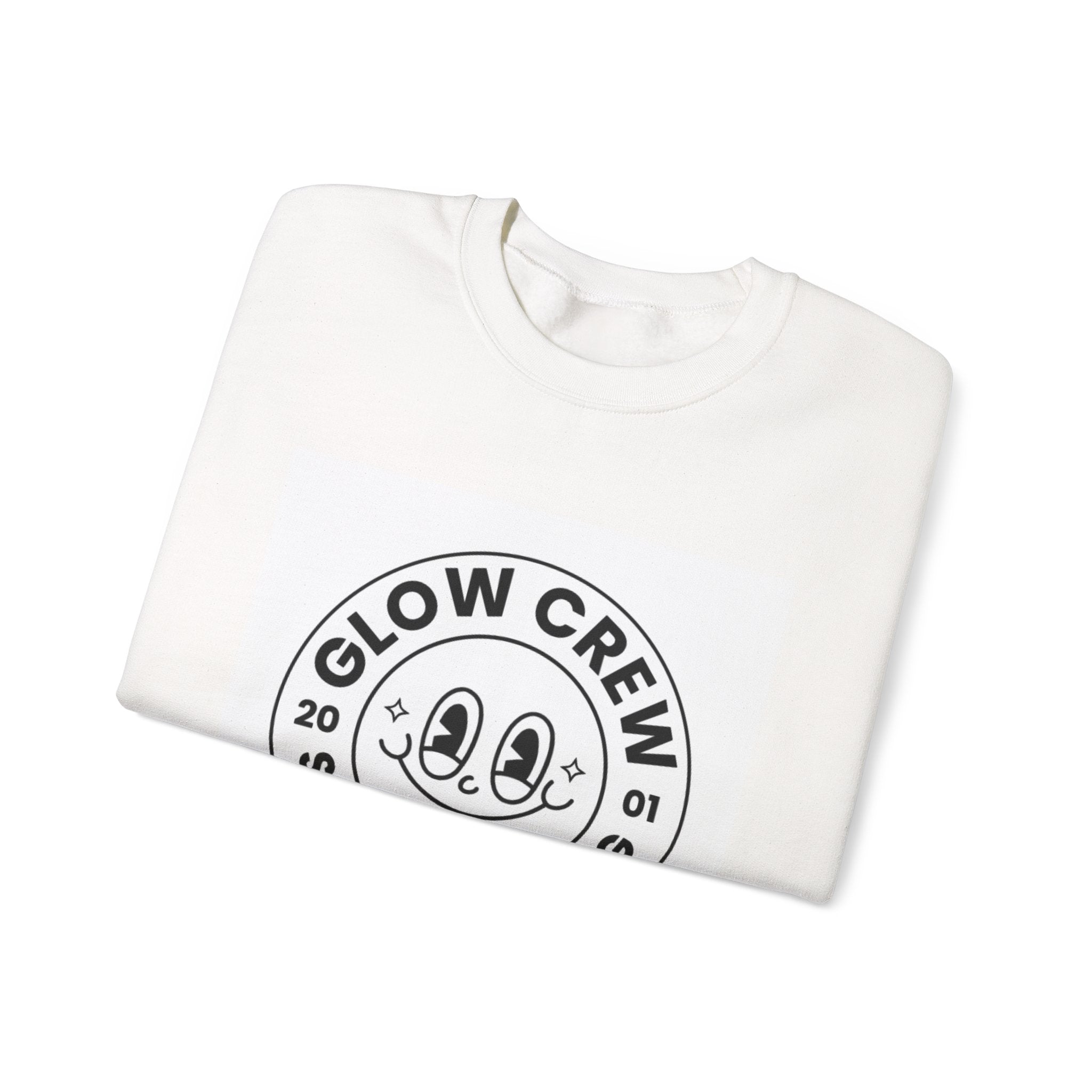 Glow Crew Snowboarding - Unisex Oversized White Sweatshirt